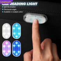 Đèn LED không dây Lovetouch Đèn nội thất Đèn LED từ tính Đèn trần ô tô Đèn đọc sách Trang trí ô tô Mái nam châm Chiếu sáng nội thất LTVN
