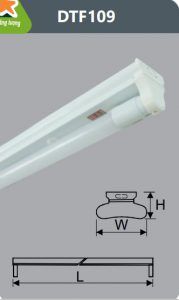 Đèn led kiểu batten DTF109