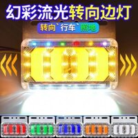 Đèn Led Làm xe tải 24v Xe Tải Streamer Bên Đèn Sàn Xe Bên Đèn Chống Thấm Nước Siêu Sáng Bán Đường Sắt Eo Đèn led Biến Tín Hiệu