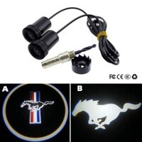 Đèn LED Laser Chiếu Logo Gắn Cửa Xe Hơi Ford Mustang Pony Ghost Shadow