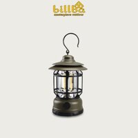 Đèn led măng xông vintage đi cắm trại - Đèn bão tích điện trang trí nhỏ gọn (BB8226)