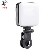 Đèn LED Mini Lấp Đầy Bi Màu Chiếu Sáng Giày Lạnh Cho Máy Ảnh Máy Quay Vlog Có Thể Tháo Rời Kẹp Chụp Ảnh Màu Đen