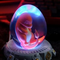 Đèn LED mô hình dạng trứng [Pokémon Charmander] - Epoxy Resin - Nhựa 3D - Quà tặng/Trang trí/Sưu tầm