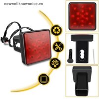 Đèn LED MỚI Xe Phanh Đỏ DRL Xe Kéo Xe Tải Hitch Cover Fit 2 "Kéo Kéo Hậu Đuôi Sau Nhấp Nháy Đèn Hậu Chống Nước NUCE