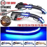 Đèn LED năng động Đèn báo rẽ Gương chiếu hậu Đèn báo Blinker Repeater cho BMW X3 F25 X4 F26 X5 F15 X6 F16 2014-2018