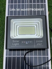 Đèn led năng lượng mặt trời SUN-28200 200W, Đèn năng lượng mặt trời IP 67