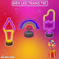 Đèn Led Neon Để Bàn - Đèn Decor Độc