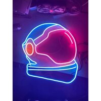 Đèn led Neon trang trí hình Nón Phi Hành Gia| Đèn neon trang trí phòng ngủ, treo tường