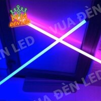 Đèn LED neon Tuýp LED thanh màu T5 Liền Máng Dài 90/120 cm, Màu xanh dương, hồng (Quay video)