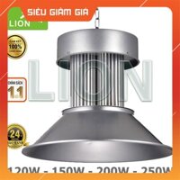 Đèn Led Nhà Xưởng Công Nghiệp Công Suất 120W/150W/200W/250W - Đèn Pha Siêu Sáng Công Nghệ Mới, Góc Chiếu Rộng