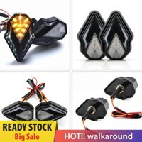 Đèn LED nhấp nháy Đèn báo 12V IPX6 Phụ tùng đa năng xe máy chống nước [walkaround.vn]