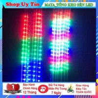 Đèn led nháy trang trí, Đèn sao băng nhiều màu bộ 8 ống - 50cm nhiều màu, mắt 2835 siêu bền, siêu đẹp.