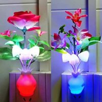 Đèn Led Nhiều Màu Sắc Nấm Điều Khiển Cảm Biến Đèn Ngủ Cắm Phòng Ngủ Đầu Giường Cho Bé Ăn Đêm Aisle Đèn Ngủ