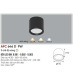 Đèn led nổi cao cấp 3 chế độ  AFC 646D 9W 3C