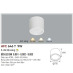 Đèn led nổi cao cấp 3 chế độ  AFC 646T 9W 3C