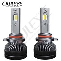 Đèn led ô tô Owleye A4300 chân 9005 – HB3, ánh sáng vàng 4300K bám đường, hỗ trợ đi mưa