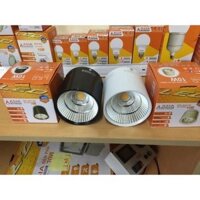 Đèn Led ống bơ chiếu rọi Asia Lighting 10W vỏ trắng, đen OBT-OBD chip COB siêu sáng BH 24 tháng