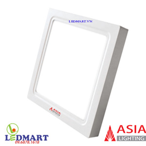 Đèn led ốp nổi vuông 12w Asia PNOV12-DM