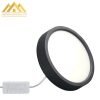 Đèn led ốp trần 18w tròn vỏ đen 3 màu