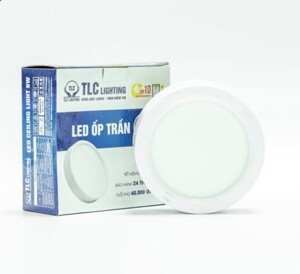 Đèn Led ốp trần 6W tròn vỏ trắng- Ba màu TLC-ONT-TT-6W-03