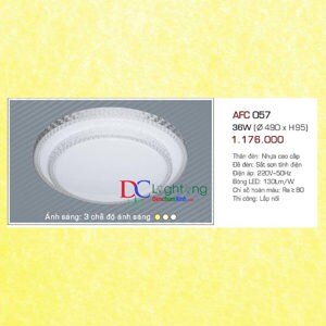 Đèn Led ốp trần Anfaco AFC 057