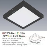 Đèn led ốp trần Anfaco AFC-556D-12W