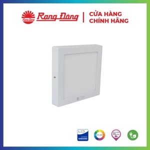Đèn LED ốp trần cảm biến Rạng đông D LN08L 23x23/18W RAD SS