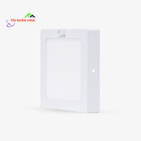 Đèn LED Ốp trần chính hãng Rạng Đông LN08 Vuông 12W, Đèn ốp trần đẹp, độ sáng cao