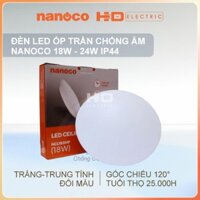 Đèn Led Ốp trần chống ẩm Nanoco 18W NCL186MP NCL184MP 24W NCL246MP NCL244MP IP44