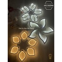Đèn LED Ốp Trần Decor Mâm 5 Cánh Lá OT-064, Mâm 6 Cánh Hoa Sen OT-066, Mâm 5 Lá OT-070 - 3 Chế Độ Ánh Sáng