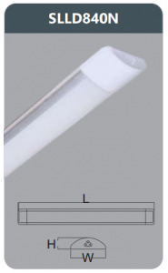 Đèn led ốp trần Duhal SLLD840N