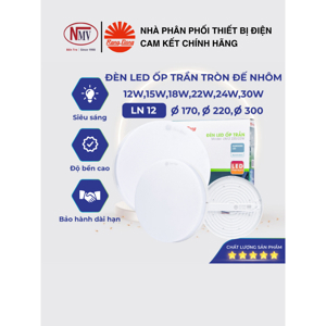 Đèn LED ốp trần LN12 300/30W