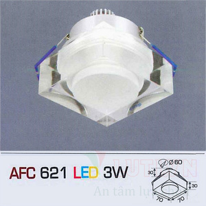 Đèn led ốp trần nổi AFC-621-3W