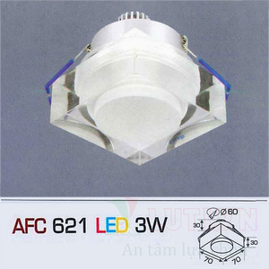 Đèn led ốp trần nổi AFC-621-3W