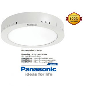 Đèn led ốp trần nổi tròn Panasonic NNNC7623188 24W