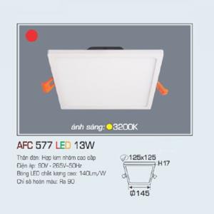 Đèn led ốp trần nổi vuông AFC-577-13W