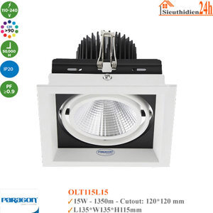 Đèn led ốp trần Paragon OLT115L15