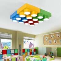 Đèn LED ốp trần trang trí nhà trẻ style LEGO CC0854