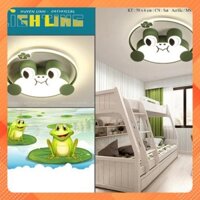 Đèn LED Ốp Trần Trang Trí Phòng Trẻ Em- hình con ếch - ánh sáng 3 màu _ Bảo hành 2 năm_mẫu hiện đại SK-80078