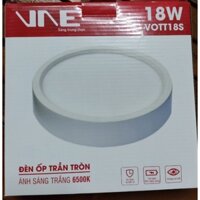 Đèn LED ốp trần tròn 18W - Ánh sáng trắng - Tiết kiệm điện