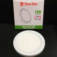 Đèn led ốp trần tròn 18w Rạng Đông tròn Ø220mm