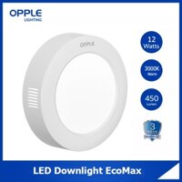 Đèn LED OPPLE Downlight Tròn EcoMax II SM ESII R150-12W-WH - Chính Hãng