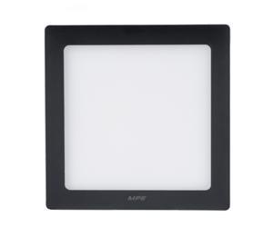 Đèn LED panel 24W – vuông 300mm gắn nổi, ánh sáng vàng, MPE, mã SSPLB-24V