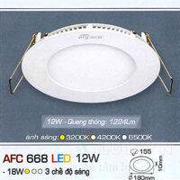 Đèn led panel AFC-668-12W