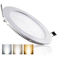 Đèn led panel âm trần 12W tròn 3 chế độ