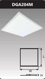 Đèn led panel bảng cao cấp 40w DGA204M