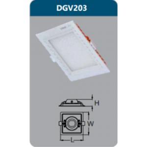 Đèn led panel cao cấp âm trần 3w Duhal DGV203