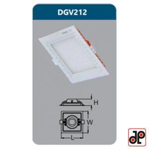 Đèn led panel cao cấp âm trần Duhal DGV212 12w