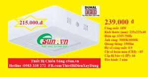 Đèn led Panel Duhal 24W SDGB524