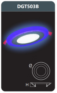 Đèn led panel Duhal 3w DGT503B